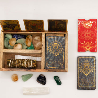 Three Section Tarot Box