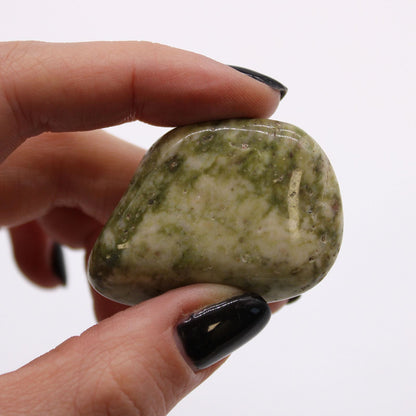 Large Tumble Stones - Epidote Snowflake