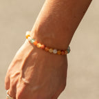 Petite Power Bracelet - Rainbow Agate