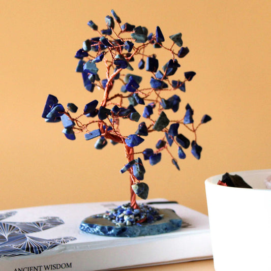 Large Gemstone Tree - Sodalite - 100 stones