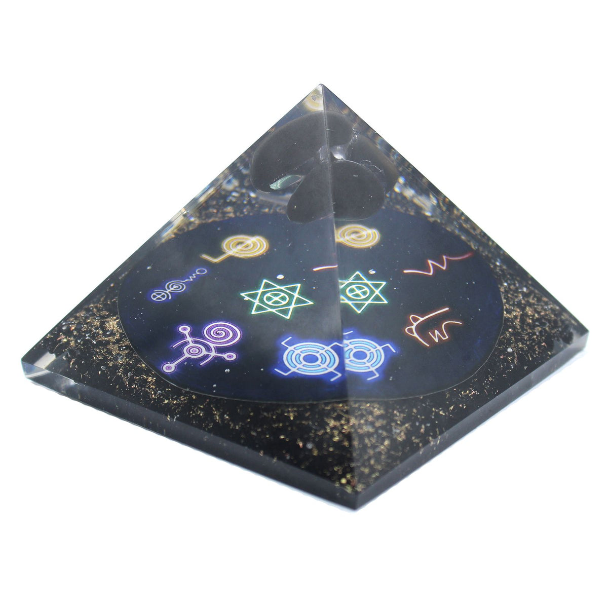 Orgonite Pyramid - Midnight Reiki