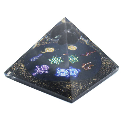 Orgonite Pyramid - Midnight Reiki