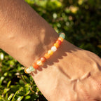 Petite Power Bracelet - Rainbow Agate