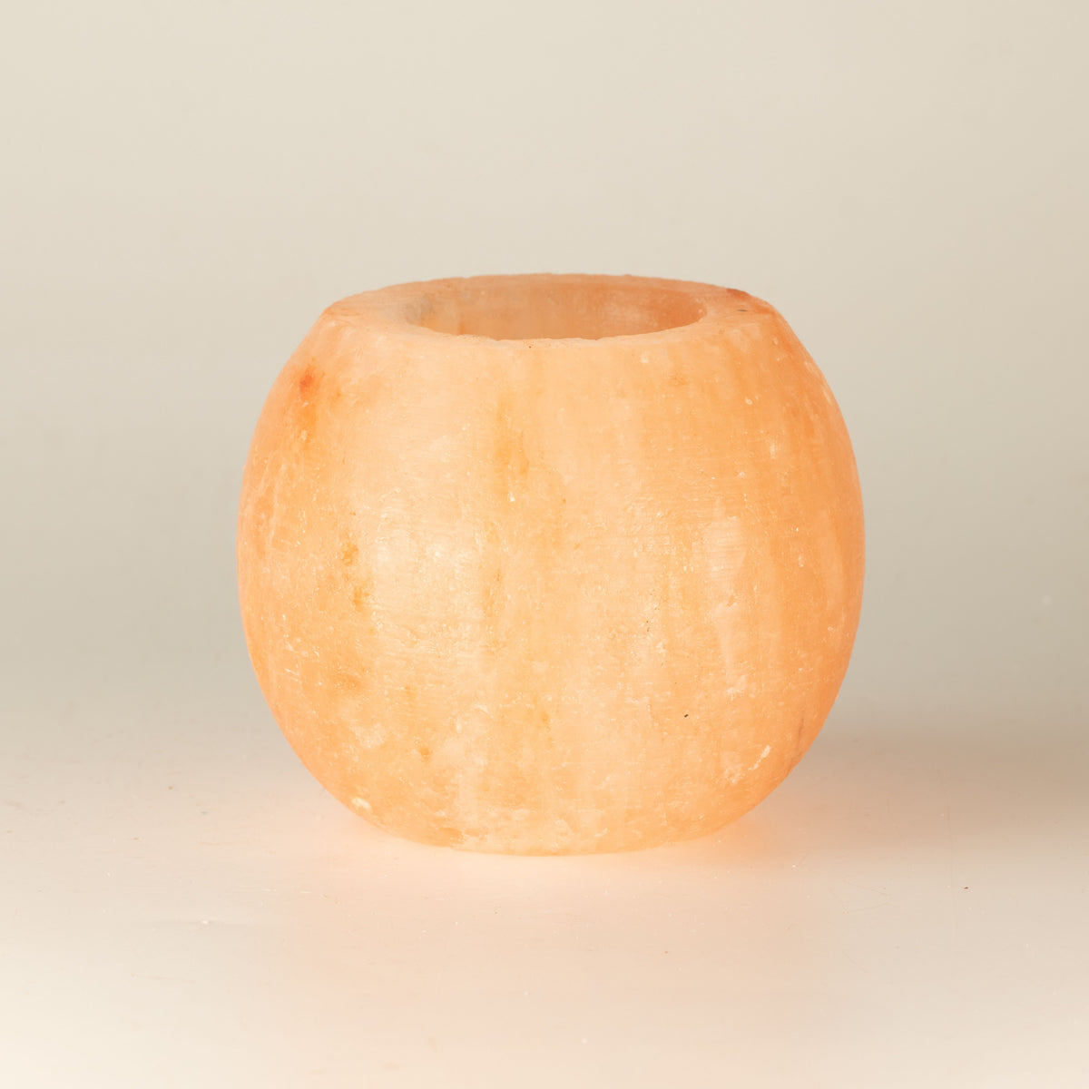 Salt Candle Holder - Round