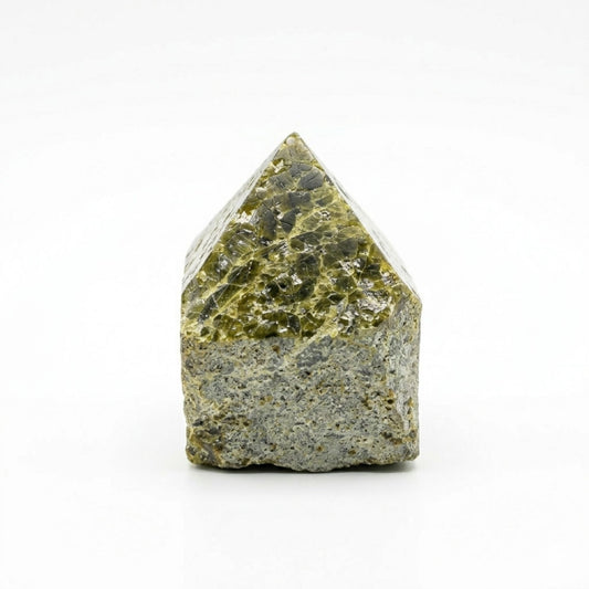 Epidote Gemstone Top Polished Points