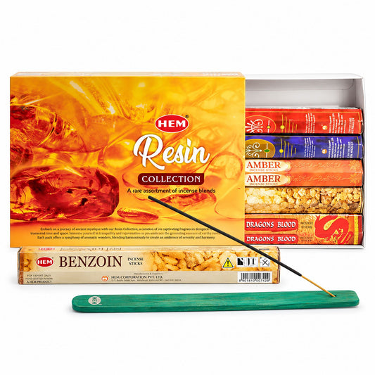 HEM Hexagonal Incense - Resin Collection & Ashcatcher (Pack of 6)