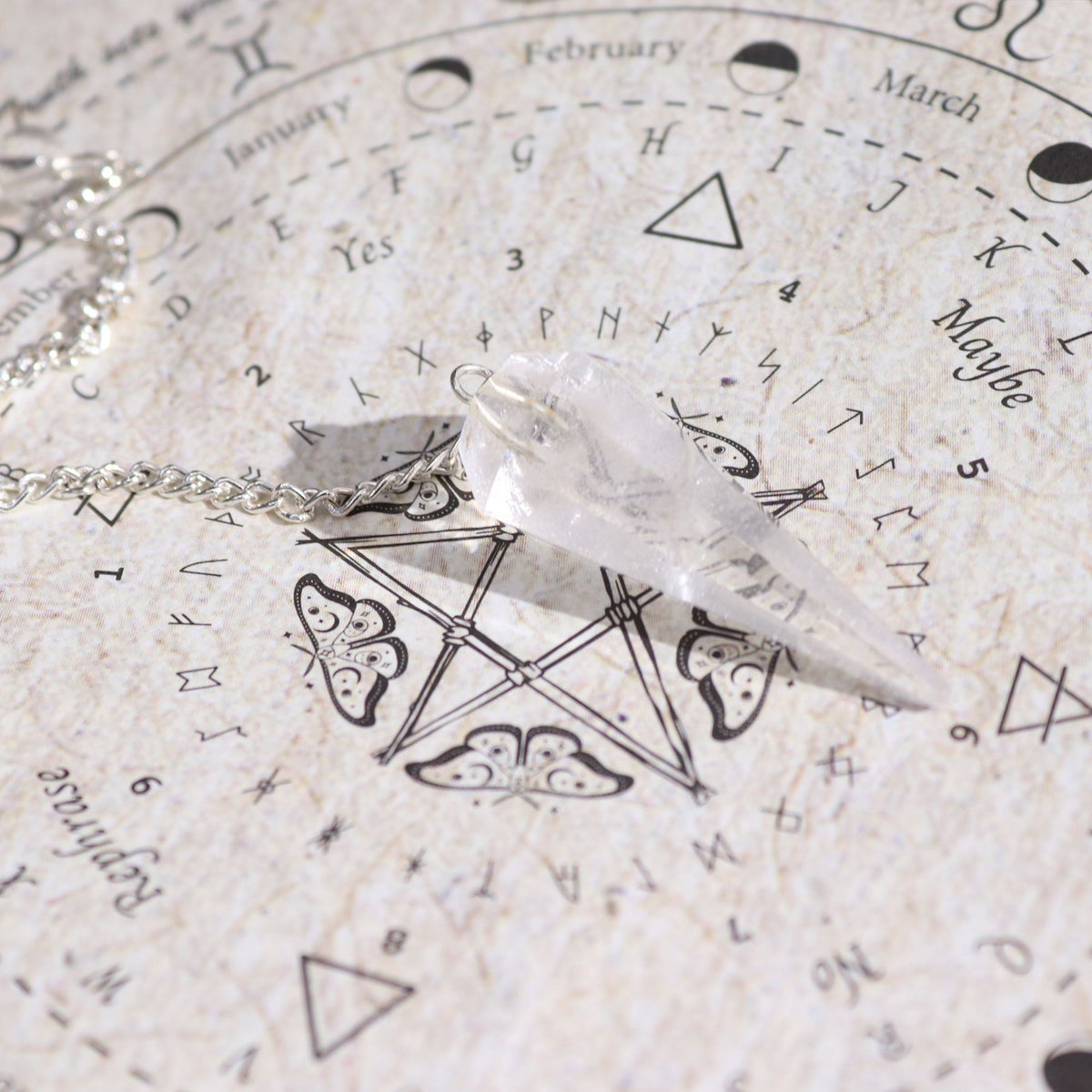 Ancient Witch Spell Incense - Cleansing - Crystal Pendulum