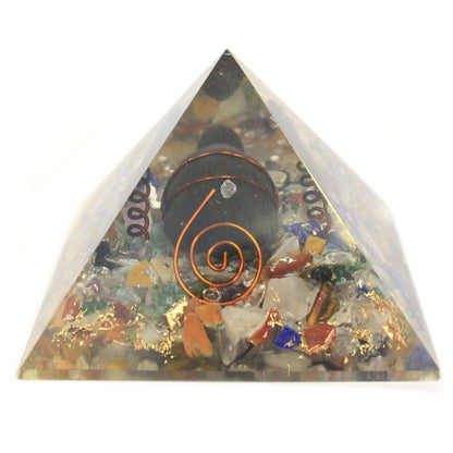 Orgonite Pyramid - Copper - Turtle