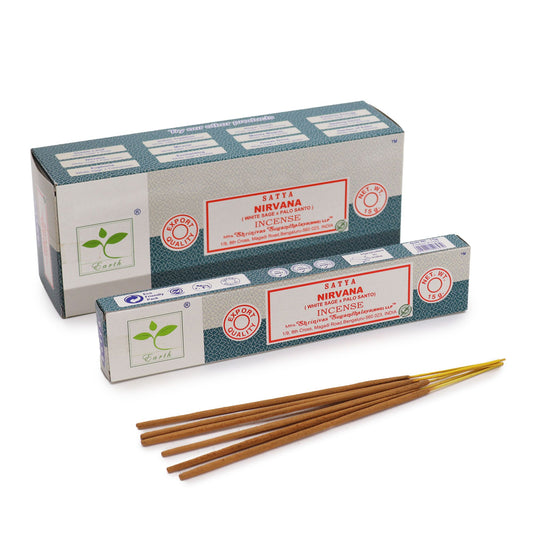 Nirvana Incense - White Sage & Palo Santo - 15g