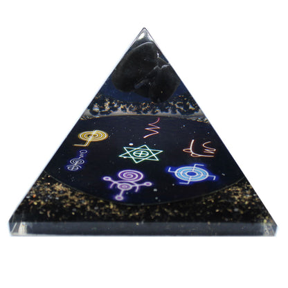 Orgonite Pyramid - Midnight Reiki