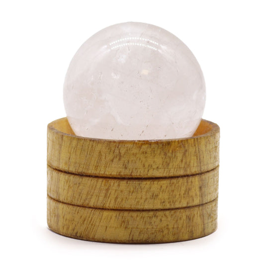 Gemstone Sphere - Clear Quartz - 40mm