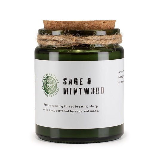 Woodwick Soy Candle - Sage & Mintwood