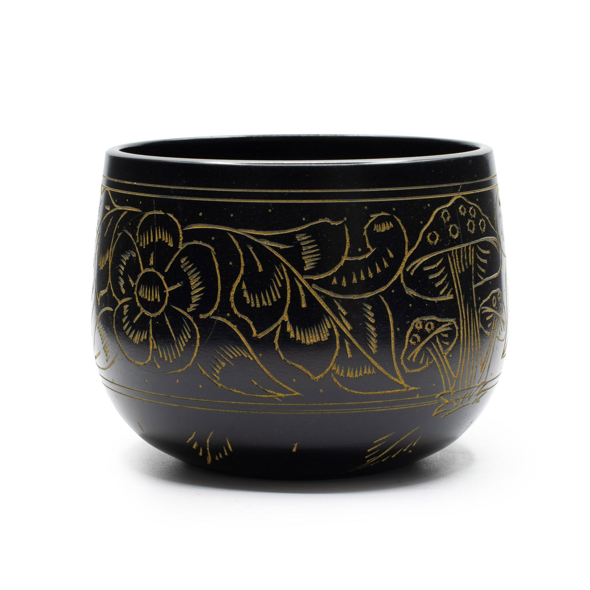 Cauldron Singing Bowl - Magic Mushroom - Yellow