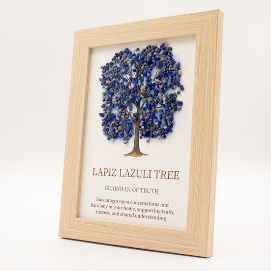 Gemstone Picture - Tree of Life - Lapiz
