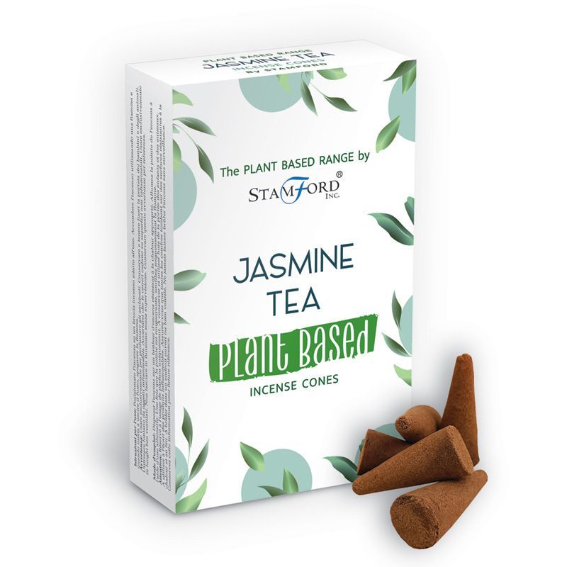 Stamford Plant Based Incense Cones - Jasmine Tea