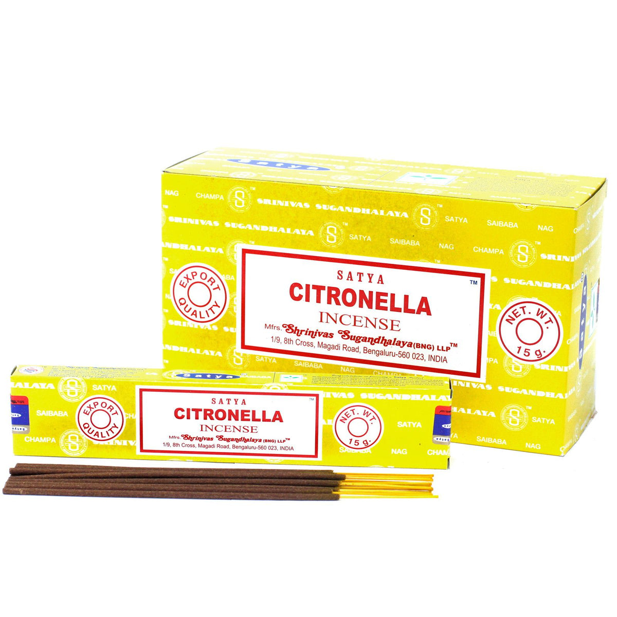 Satya Incense 15g - Citronella