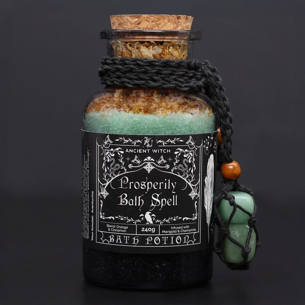 Ancient Witch Bath Spell Potion - Prosperity
