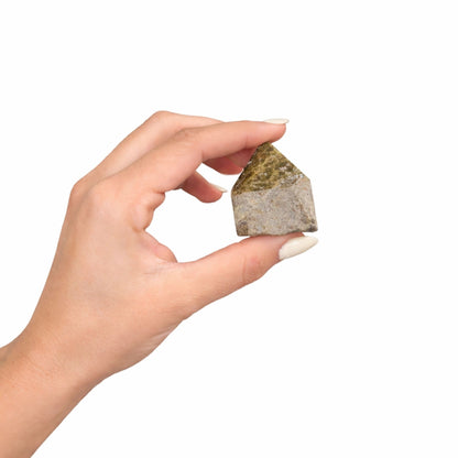 Epidote Gemstone Top Polished Points