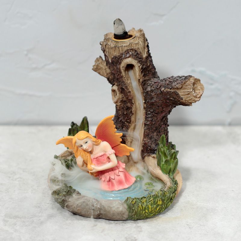 Backflow Incense Burner - Tree Fairy Lake
