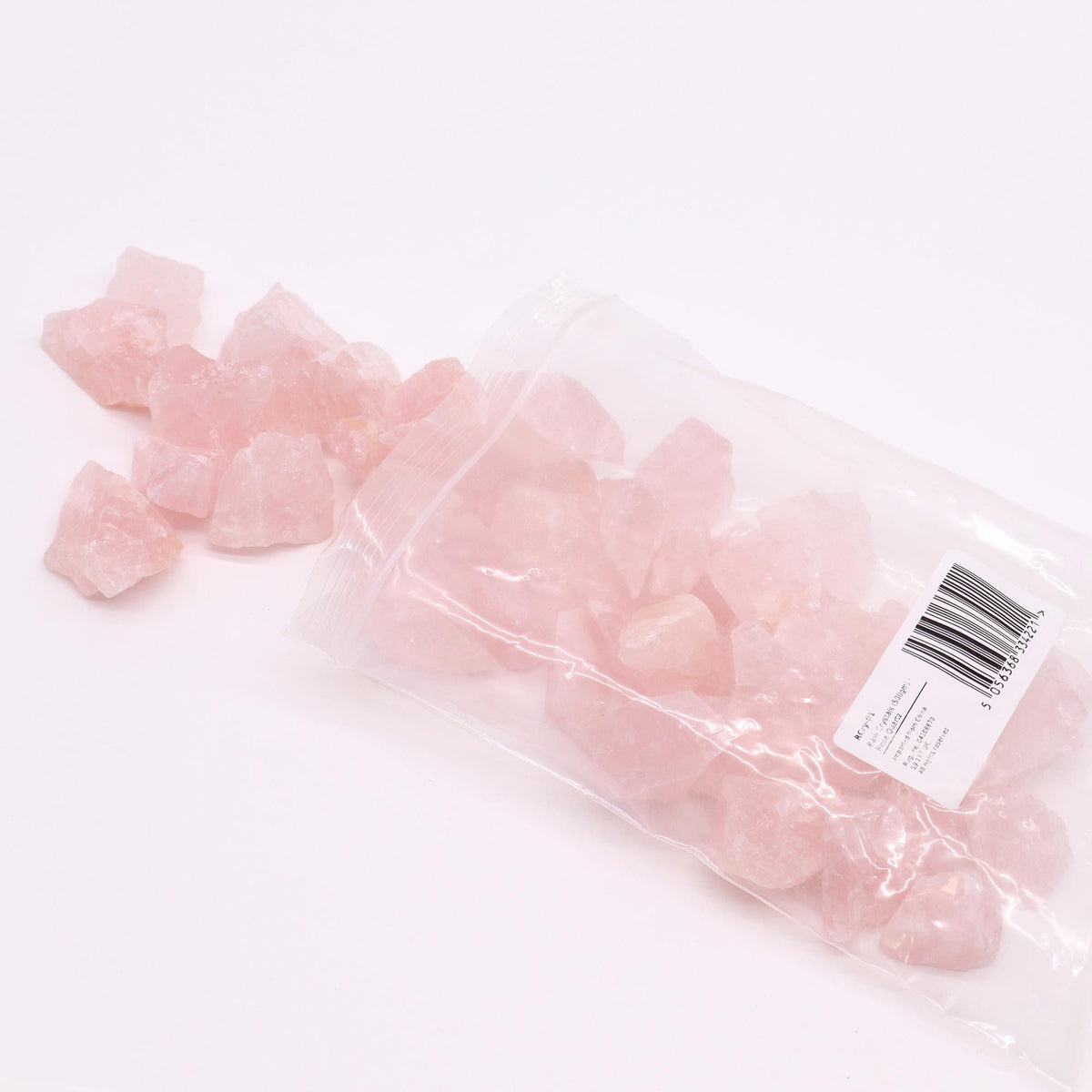 Raw Crystals - Rose Quartz - 500g