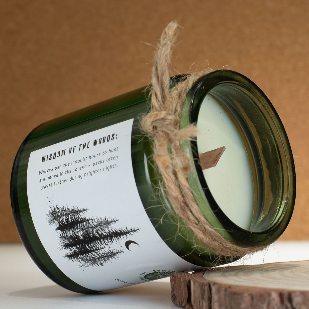 Woodwick Soy Candle - Wolf's Moon