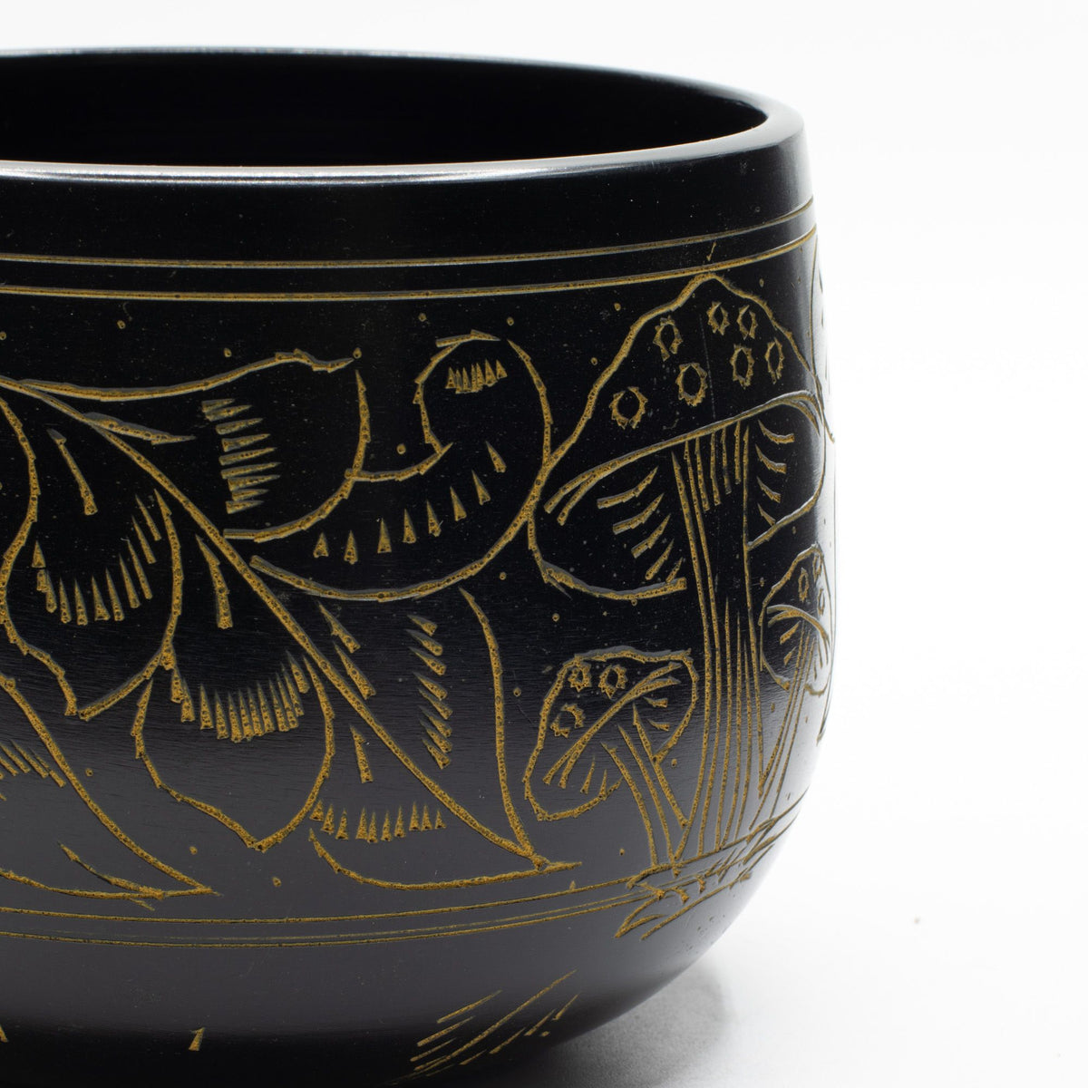 Cauldron Singing Bowl - Magic Mushroom - Yellow