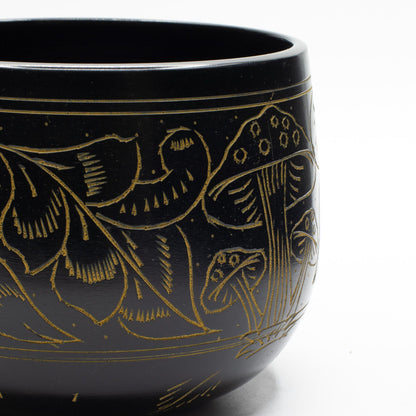 Cauldron Singing Bowl - Magic Mushroom - Yellow