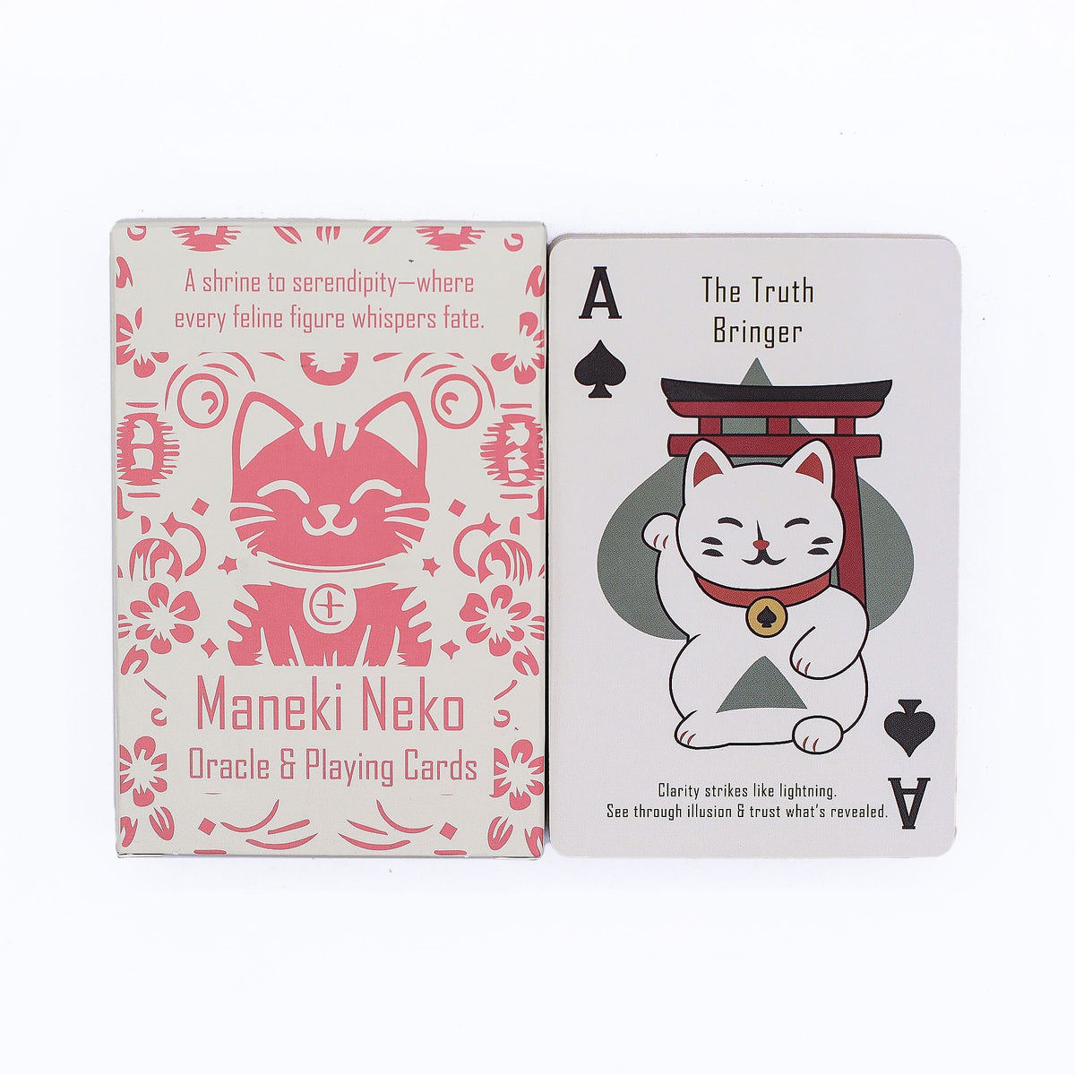Fortune Cats Oracle Cards - Maneki Neko Deck