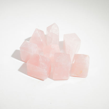 Gemstone Points - Indian Rose Quartz
