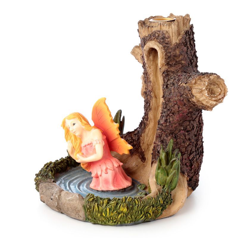 Backflow Incense Burner - Tree Fairy Lake