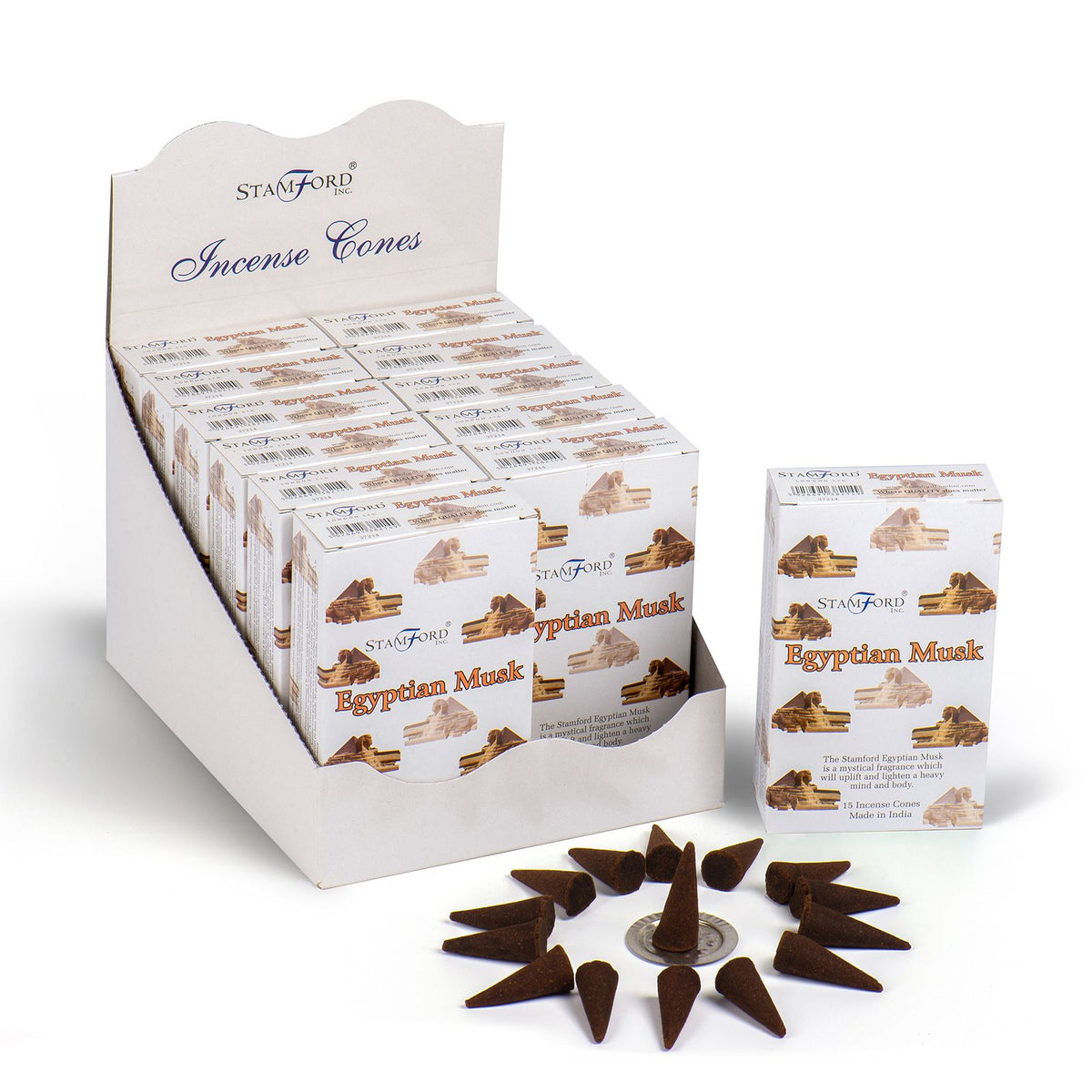Stamford Egyptian Musk Incense Cones