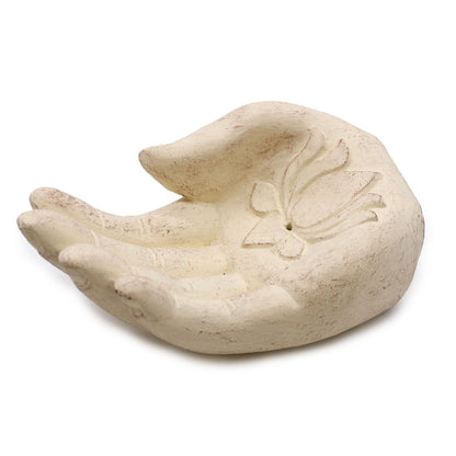 Hand Incense Burner - Lotus