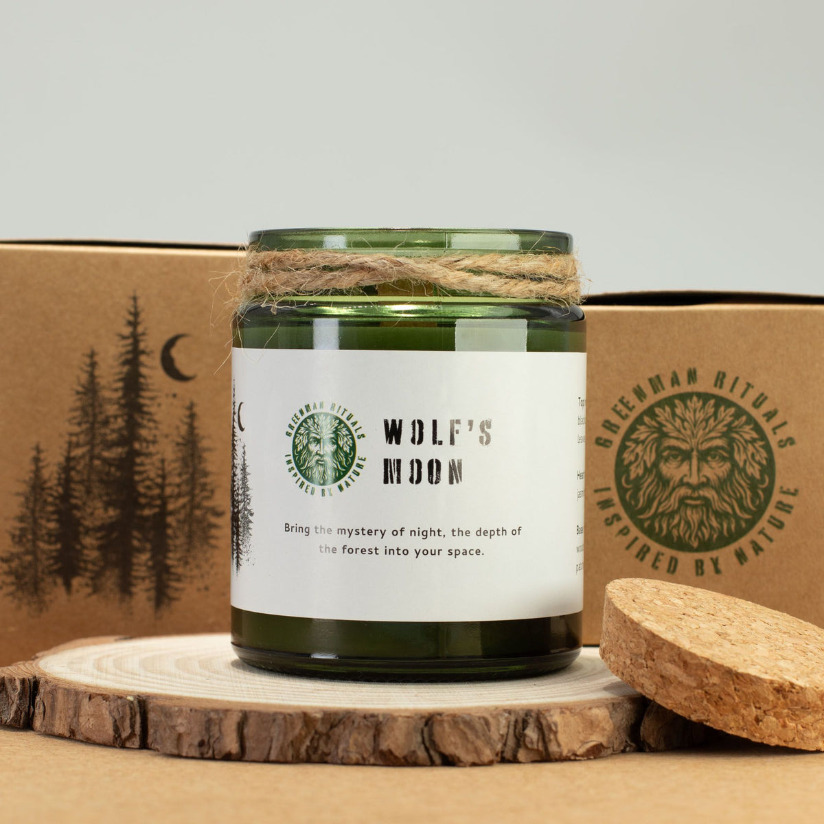 Woodwick Soy Candle - Wolf's Moon