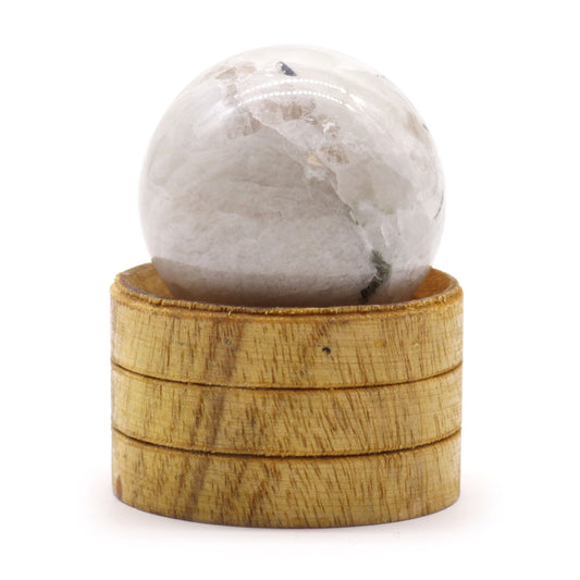 Gemstone Sphere - Indian Moonstone - 40mm