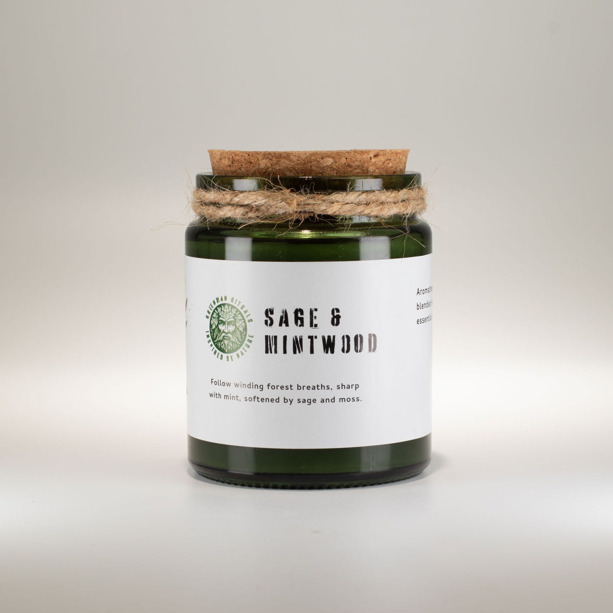 Woodwick Soy Candle - Sage & Mintwood