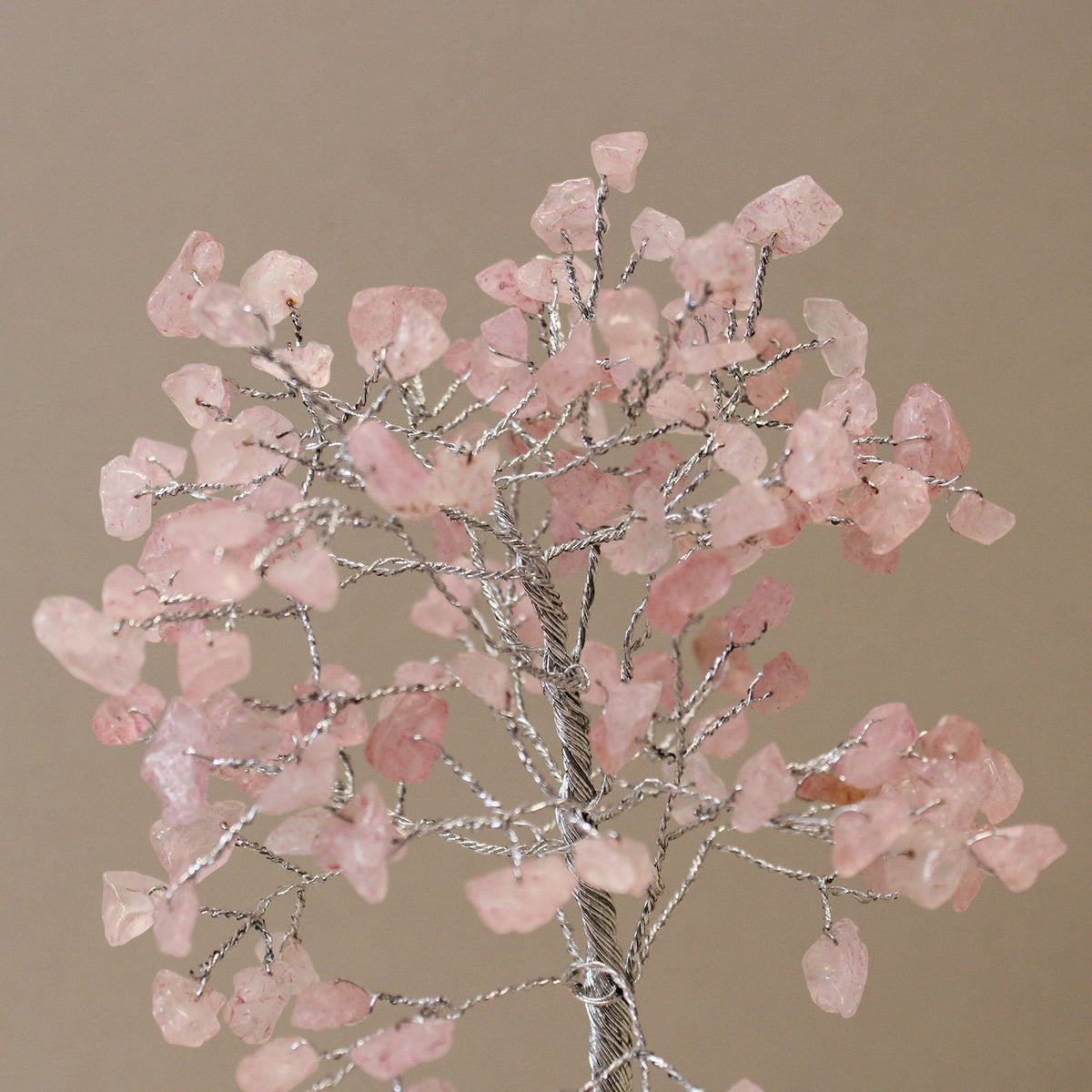 Gemstone Tree - 160 Stone - Rose Quartz