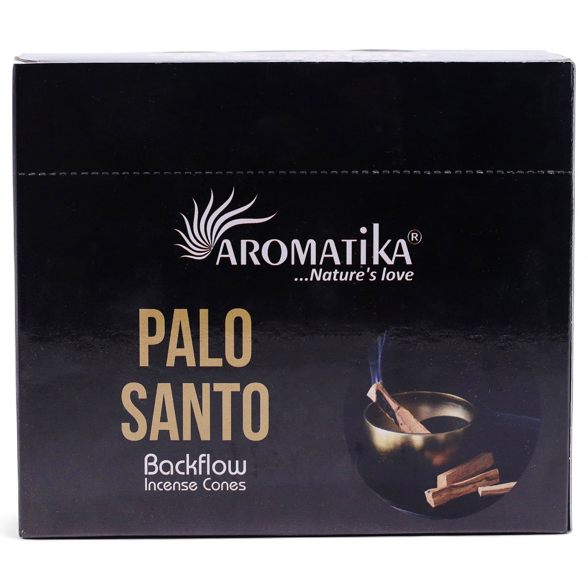Aromatika Masala Backflow Incense Cones - Palo Santo