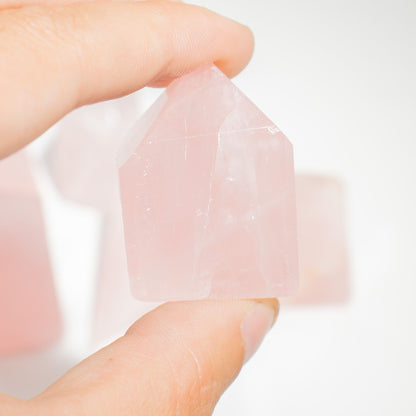 Gemstone Points - Indian Rose Quartz