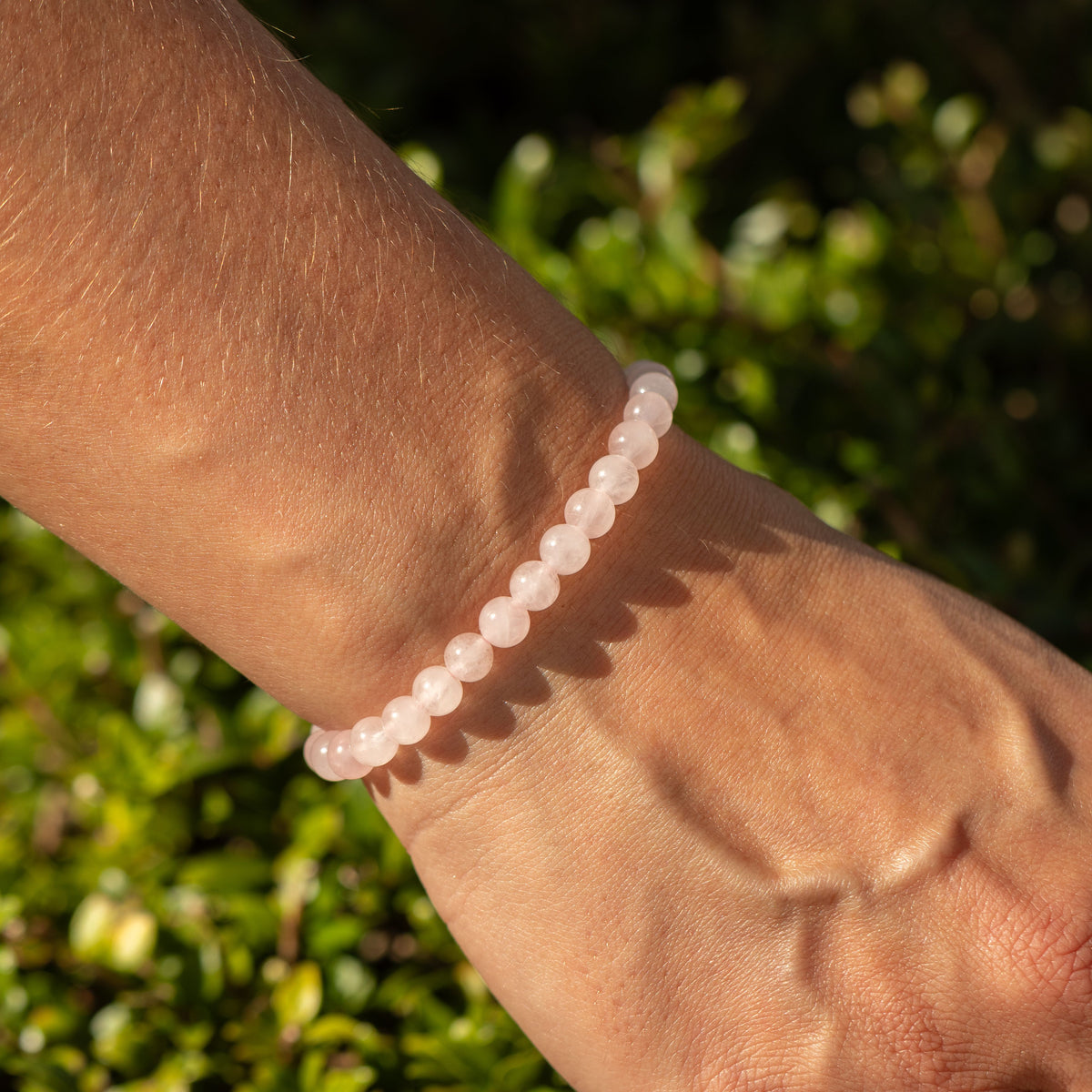 Petite Power Bracelet - Rose Quartz