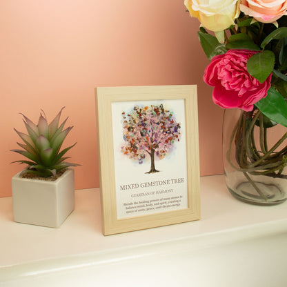 Gemstone Picture - Tree of Life - Multi