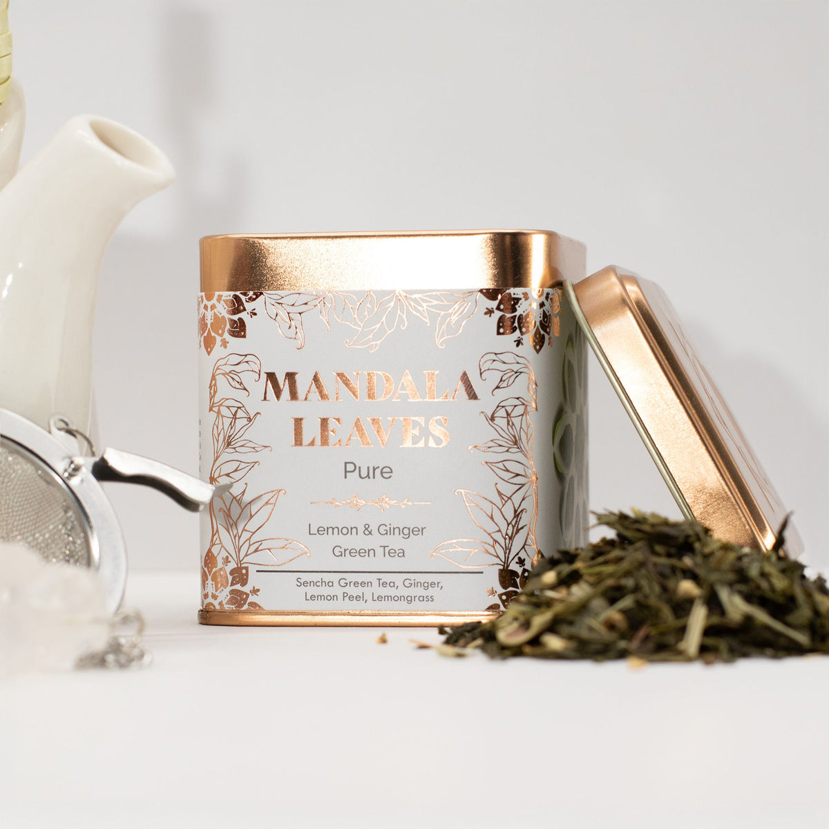 Classic Green Tea with Lemon and Ginger - 50g