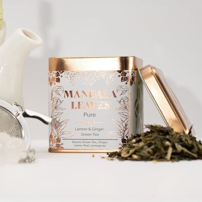 Classic Green Tea with Lemon and Ginger - 50g