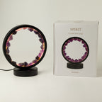 Gemstone Halo Lamp - Zen Spirit  - Amethyst