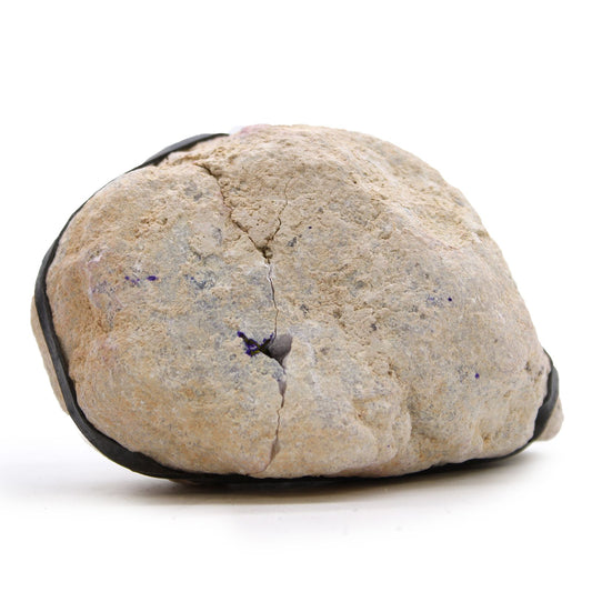 Calsite Geodes - Natural Rock - Purple & Gold
