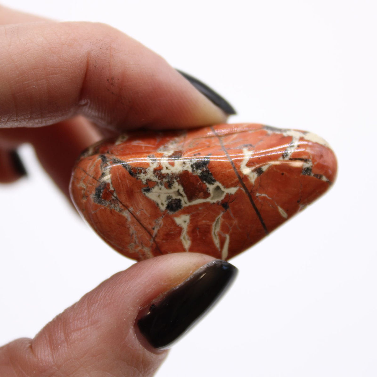 Medium Tumble Stones - Light Jasper - Brecciated