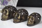 Vintage Brass Skull - Large