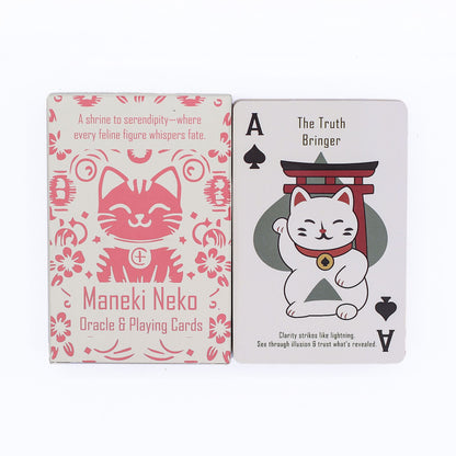 Fortune Cats Oracle Cards - Maneki Neko Deck