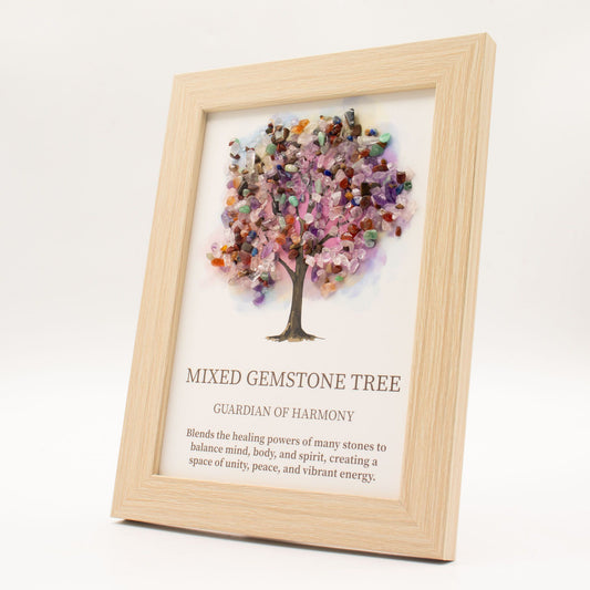 Gemstone Picture - Tree of Life - Multi