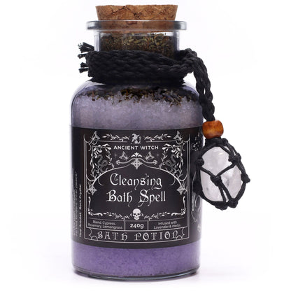 Ancient Witch Bath Potion - Rock Crystal - Cleansing