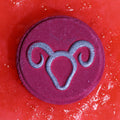Aries - Set of Zodiac Bath Fizzers with Horoscope